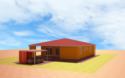 projekt bungalow